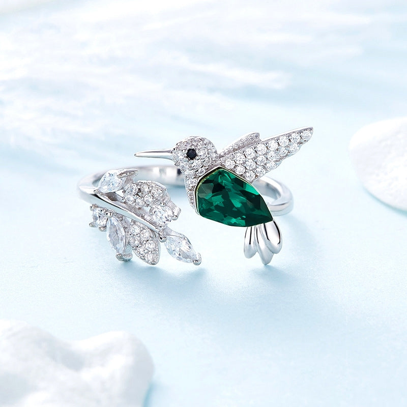 Anillo Espíritu de Colibrí 🕊️✨