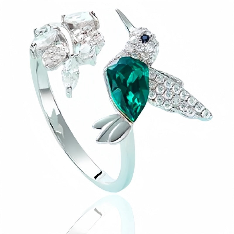 Anillo Espíritu de Colibrí 🕊️✨