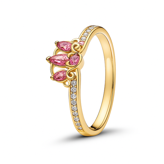 ✨ Anillo de plata 925 inspirado en cuentos de princesas 👑