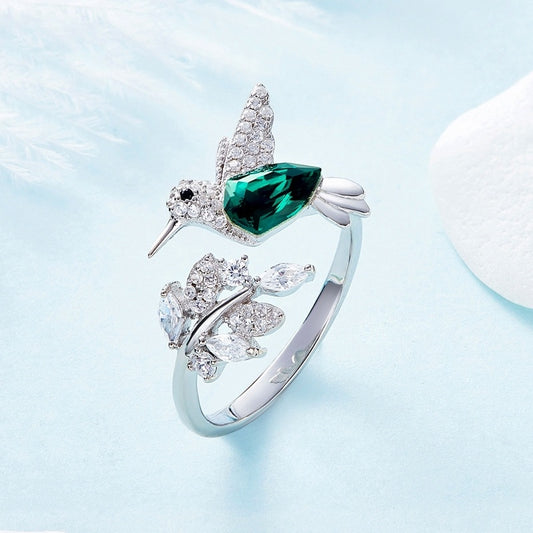 Anillo Espíritu de Colibrí 🕊️✨