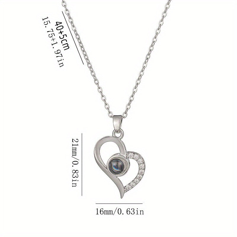 Collar 💖✨ Te Amo en 100 Idiomas 🌍💎